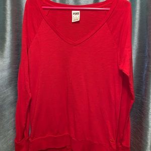 PINK long sleeve top